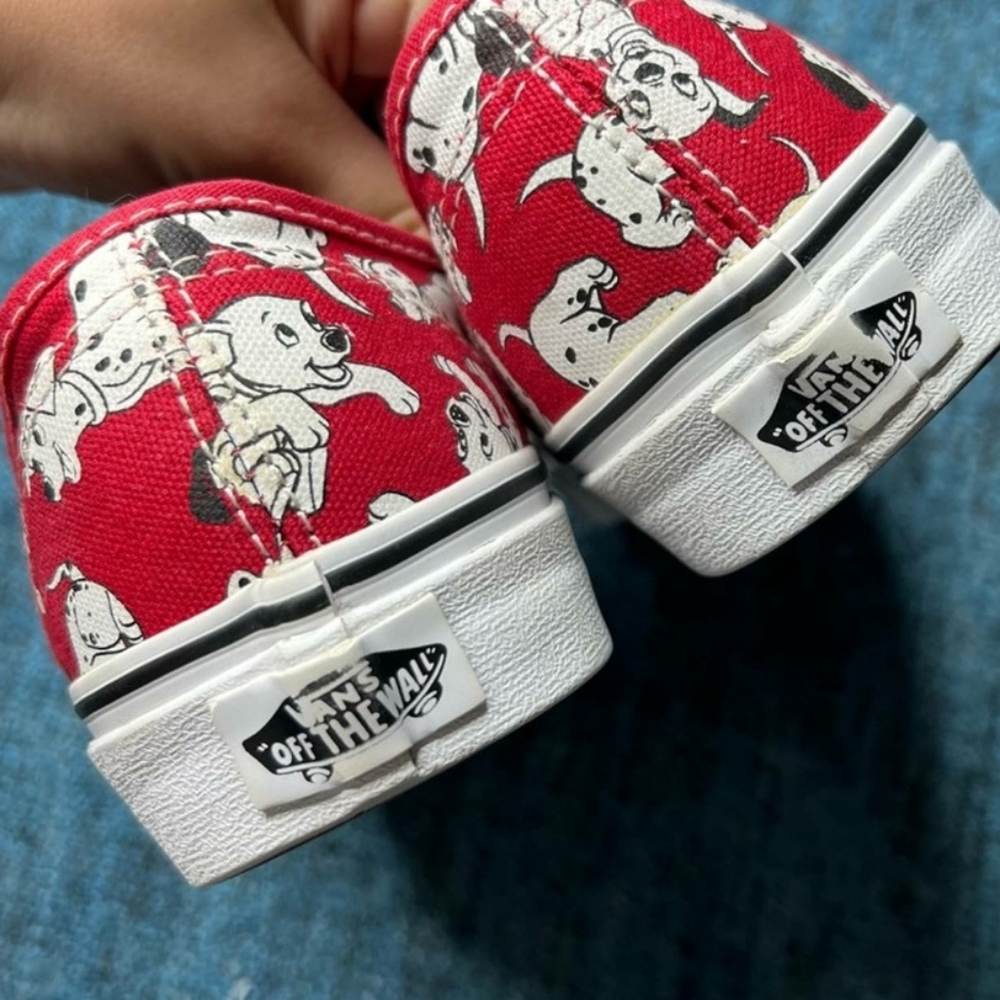 Disney 101 Dalmatians vans shoes W8 - Picture 3 of 7